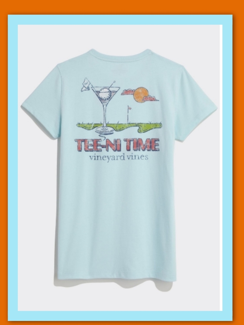 VINEYARD VINES GOLF TEE-NI TIME. SS TEE